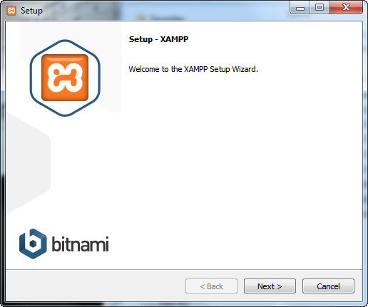 XAMPP Install Setup Wizard