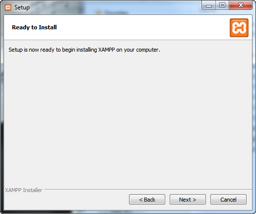 Install XAMPP